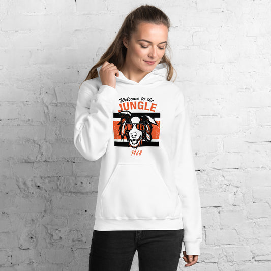 Border Collie Welcome to the Jungle Unisex Hoodie