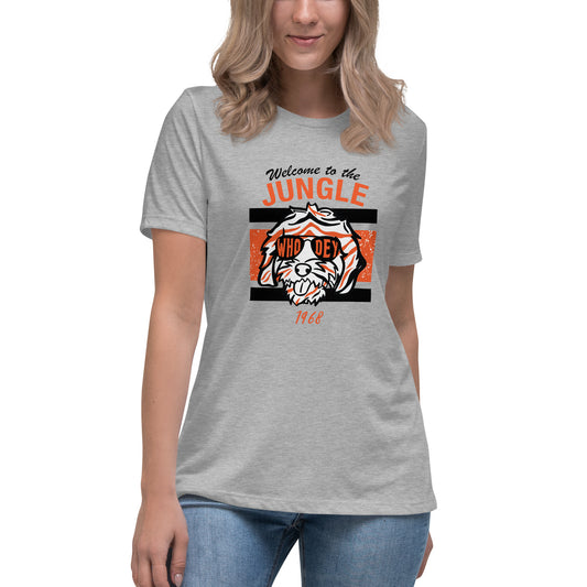 Goldendoodle Welcome to the Jungle Women's Relaxed T-Shirt