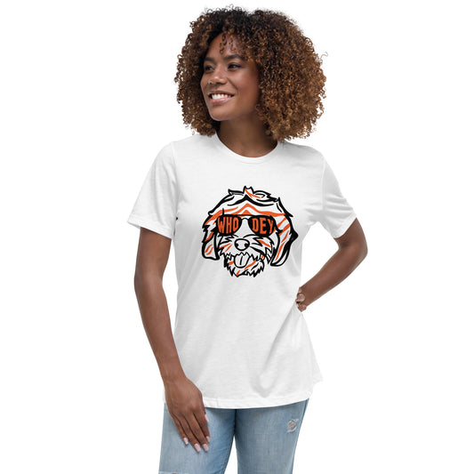 Goldendoodle WHO DEY Women's Relaxed T-Shirt