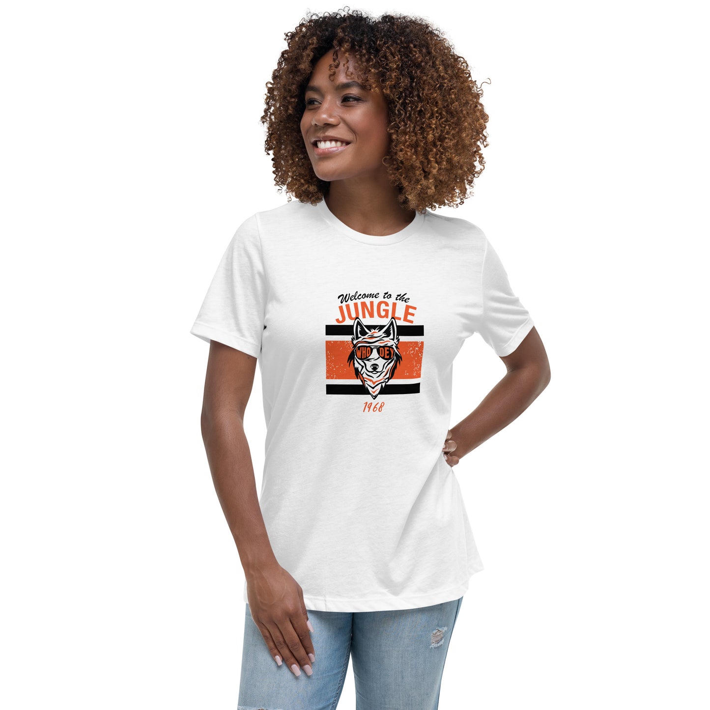 Husky Welcome to the Jungle Women's Relaxed T-Shirt