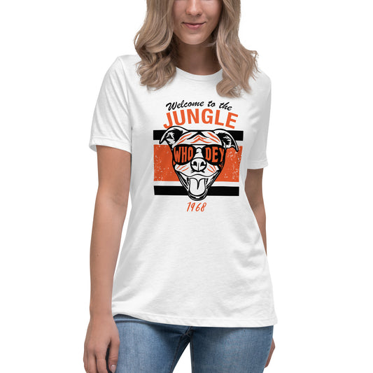 Pitbull Welcome to the Jungle Women's Relaxed T-Shirt